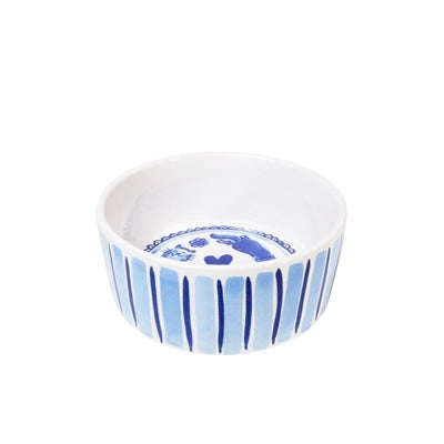 Product image of:BLOND AMSTERDAM VOERBAK KAT DELFTS BLOND GERUIT