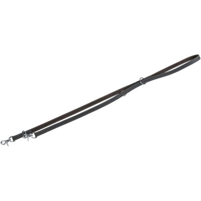 Product image of:TRIXIE HONDENRIEM RUSTIC VERSTELBAAR VETLEER GRIJS
