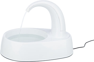 Product image of:TRIXIE DRINKFONTEIN CURVED STREAM KUNSTSTOF WIT