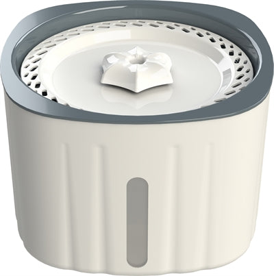 Product image of:TRIXIE DRINKFONTEIN FLOWER KUNSTSTOF WIT / GRIJS