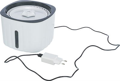 Product image of:TRIXIE DRINKFONTEIN FLOWER KUNSTSTOF WIT / GRIJS