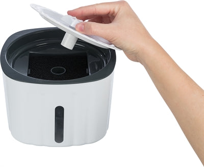 Product image of:TRIXIE DRINKFONTEIN FLOWER KUNSTSTOF WIT / GRIJS