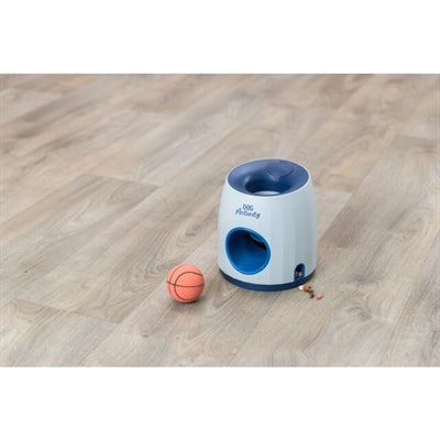 Product image of:TRIXIE DOG ACTIVITY STRATEGIESPEL BALL&TREAT WIT / BLAUW