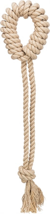 Product image of:TRIXIE FLOSTOUW MET RING HENNEP / KATOEN NATUREL