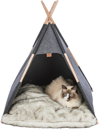 Product image of:TRIXIE SCHUILPLAATS TIPI VILT ANTRACIET