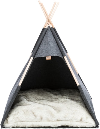 Product image of:TRIXIE SCHUILPLAATS TIPI VILT ANTRACIET