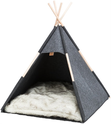 Product image of:TRIXIE SCHUILPLAATS TIPI VILT ANTRACIET
