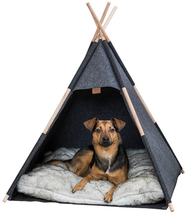 Product image of:TRIXIE SCHUILPLAATS TIPI VILT ANTRACIET