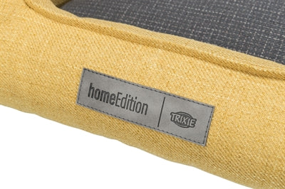 Product image of:TRIXIE HONDENMAND TALIS HOEKIG GEEL / DONKERGRIJS