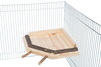 Product image of:TRIXIE LANDINGSPLAATS MET ZITSTOKKEN HOUT NATUREL