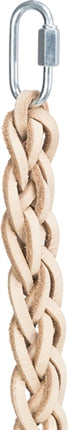 Product image of:TRIXIE SPEELGOED VETERS LEER MET HOUTEN KRALEN NATUREL