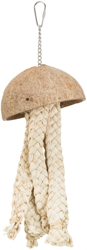 Product image of:TRIXIE NATUURSPEELGOED KOKOSNOOT/BANANENBLADEN
