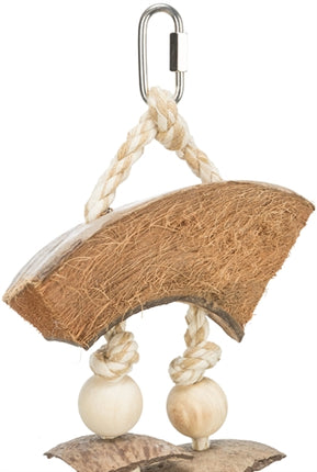 Product image of:TRIXIE NATUURSPEELGOED KOKOSNOOT/SCHELPEN