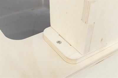 Product image of:TRIXIE VOEDERSTATION MET VOERBAK / WATERBAK / HOOIRUIF HOUT NATUREL