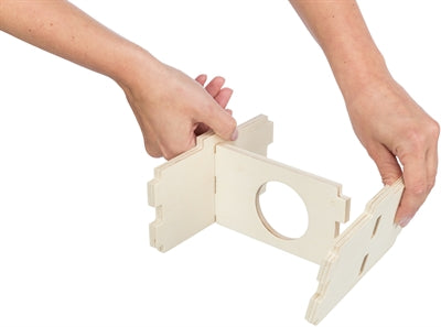 Product image of:TRIXIE KNAAGDIERHUIS 2 KAMERS ONBEHANDELD HOUT NATUREL