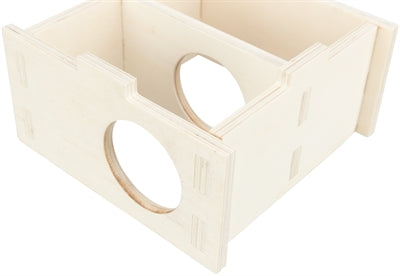 Product image of:TRIXIE KNAAGDIERHUIS 2 KAMERS ONBEHANDELD HOUT NATUREL