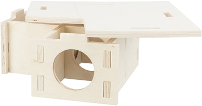 Product image of:TRIXIE KNAAGDIERHUIS 3 KAMERS ONBEHANDELD HOUT NATUREL