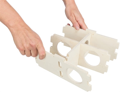 Product image of:TRIXIE KNAAGDIERHUIS 4 KAMERS ONBEHANDELD HOUT NATUREL