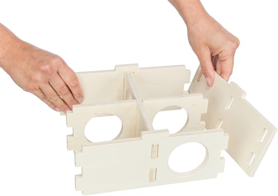Product image of:TRIXIE KNAAGDIERHUIS 4 KAMERS ONBEHANDELD HOUT NATUREL