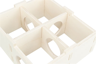Product image of:TRIXIE KNAAGDIERHUIS 4 KAMERS ONBEHANDELD HOUT NATUREL