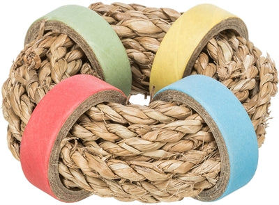Product image of:TRIXIE ZEEGRAS RING MET PAPIEREN RINGEN NATUREL