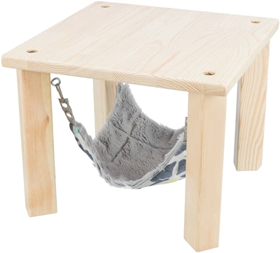 Product image of:TRIXIE SCHUILPLAATS MET HANGMAT SUNNY ASSORTI / GRIJS