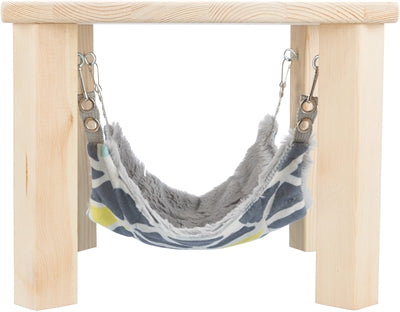 Product image of:TRIXIE SCHUILPLAATS MET HANGMAT SUNNY ASSORTI / GRIJS