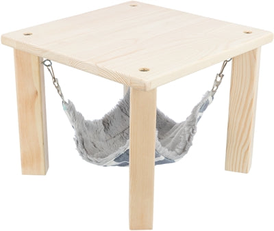 Product image of:TRIXIE SCHUILPLAATS MET HANGMAT SUNNY ASSORTI / GRIJS