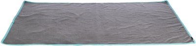 Product image of:TRIXIE FLEECE DEKEN UITLOOPRUIMTES EN KNAAGDIERKOOI GRIJS / TURQUOISE