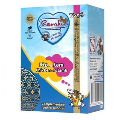 Product image of:RENSKE VERS BEREIDE MAALTIJD PUPPY LAM / KIP
