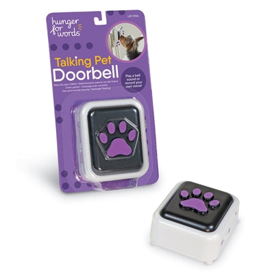 Product image of:HUNGER FOR WORDS TALKING PET DOORBELL