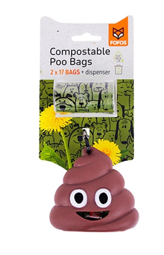 Product image of:FOFOS POEPZAKHOUDER DROL MET 34 POEPZAKJES