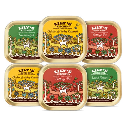 Product image of:LILY'S KITCHEN DOG ADULT CLASSIC DINNERS TRAY MULTIPACK
