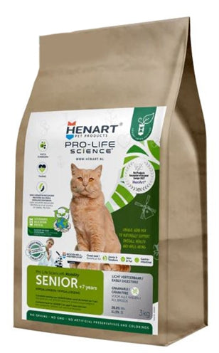 Product image of:HENART INSECT CAT SENIOR WITH HEM EGGSHELL MEMBRANE