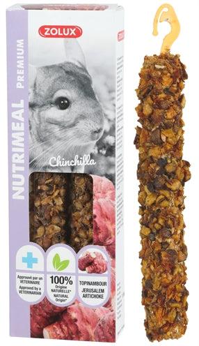 Product image of:ZOLUX NUTRIMEAL STICK CHINCHILLA AARDPEER