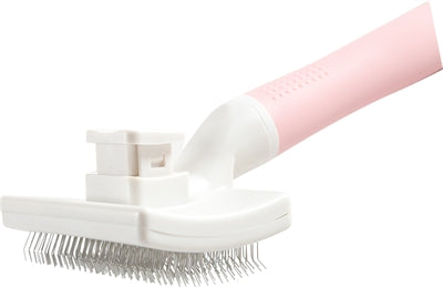 Product image of:ZOLUX ANAH SLICKERBORSTEL INTREKBAAR ROZE / WIT