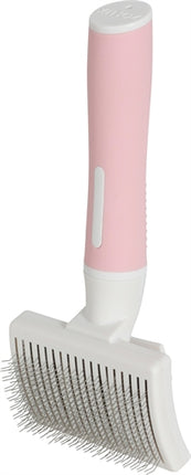 Product image of:ZOLUX ANAH SLICKERBORSTEL INTREKBAAR ROZE / WIT