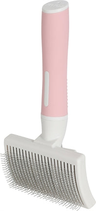 Product image of:ZOLUX ANAH SLICKERBORSTEL INTREKBAAR ROZE / WIT