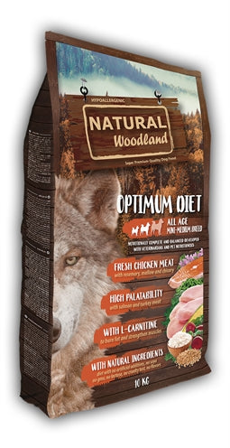 Product image of:NATURAL WOODLAND OPTIMUM MINI / MEDIUM BREED DIET