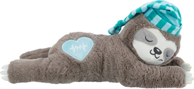 Product image of:TRIXIE PLUCHE LUIAARD GRIJS MET HEARTBEAT VOOR PUPPY
