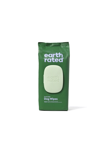 Product image of:EARTH RATED DOG WIPES LAVENDEL COMPOSTEERBAAR