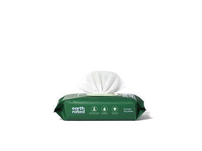 Product image of:EARTH RATED DOG WIPES LAVENDEL COMPOSTEERBAAR
