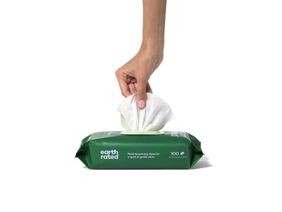Product image of:EARTH RATED DOG WIPES LAVENDEL COMPOSTEERBAAR