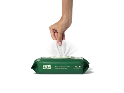 Product image of:EARTH RATED DOG WIPES GEURLOOS COMPOSTEERBAAR