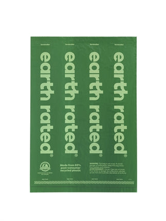 Product image of:EARTH RATED POEPZAKJES LAVENDEL GERECYCLED