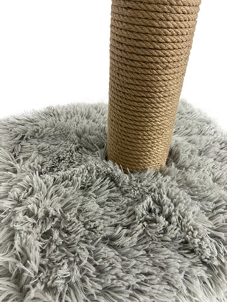 Product image of:FOEIII KRABPAAL PLUCHE LICHTGRIJS