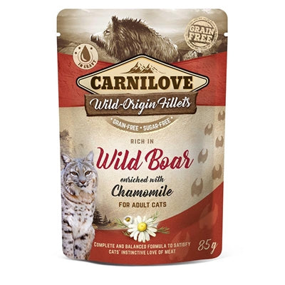 Product image of:CARNILOVE POUCH WILD BOAR