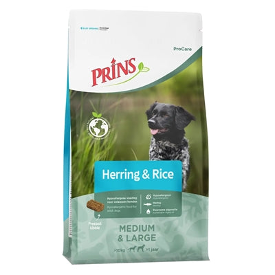 Product image of:PRINS PROCARE ADULT MEDIUM / LARGE HERRING / RICE HYPOALLERGENIC