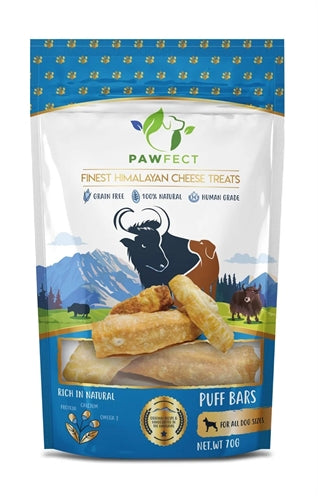 Product image of:PAWFECT CHEW YAK KAAS PUFF BARS