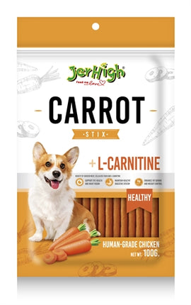 Product image of:JERHIGH CARROT STIX MET KIP EN L-CARNITINE